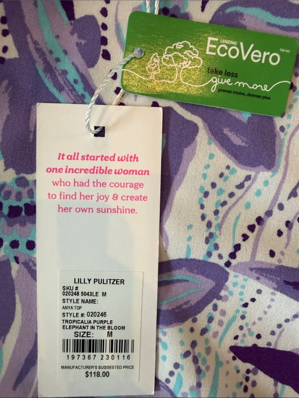 Lilly Pulitzer Anya Top - Picture 5 of 5